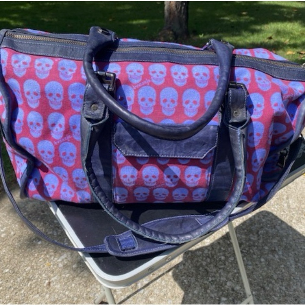 Treesje Skull Satchel/Tote Bag